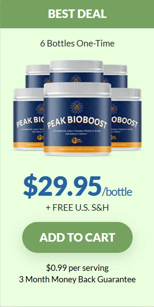 Peak BioBoost-6 bottle price